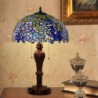 Lámpara de mesa Wisteria Tiffany Vitral 40 cm