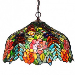 40 cm 1 Luz Tiffany Vitral...