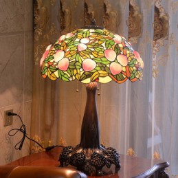 Lámpara de mesa Tiffany con...