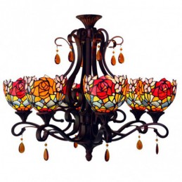 Chandelier Rose 6 Light...