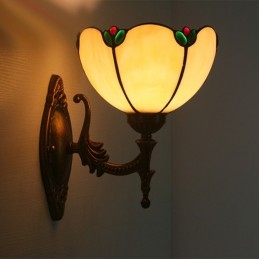Lámpara de pared Tiffany de...