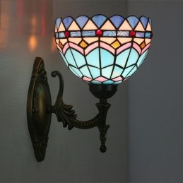 Lámpara de pared Tiffany de...