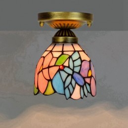 Plafón de estilo Tiffany...