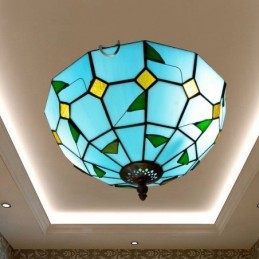 Plafón de estilo Tiffany...