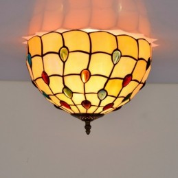 Plafón de estilo Tiffany...