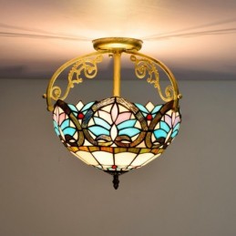 Plafón de estilo Tiffany...