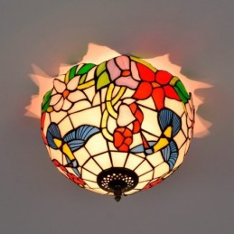 Plafón de estilo Tiffany...