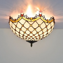 Plafón de estilo Tiffany...