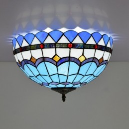 Plafón de estilo Tiffany...