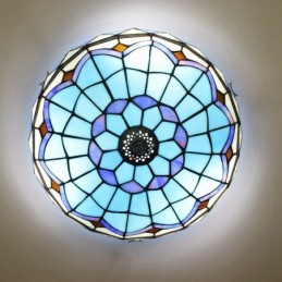 Plafón de estilo Tiffany...