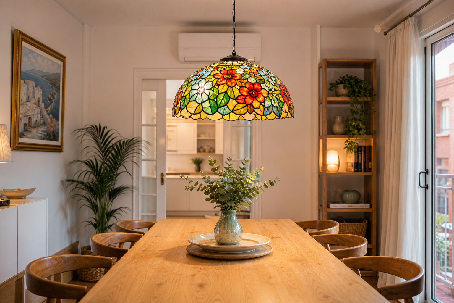 Lámpara Tiffany para comedor: guía práctica y estilos para hogares españoles